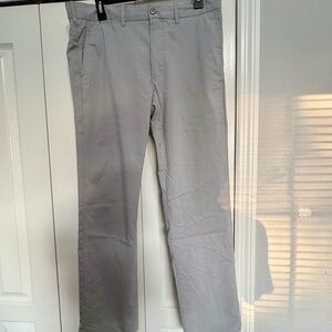 Men's Light Gray Polo Golf Pants